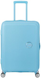 American Tourister Soundbox Spinner 67 cm Expandable blueberry fizz hardcase koffer Blauw - H 67 x B 46.5 x D 29 cm