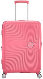 American Tourister Soundbox Spinner 67 Expandable sun kissed coral Harde Koffer Roze - H 67 x B 46.5 x D 29