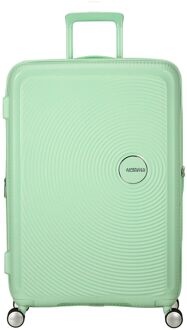 American Tourister Soundbox Spinner 77/28 TSA Expandable pastel green hardcase koffer Groen - H 77 x B 51.5 x D 29.5 cm