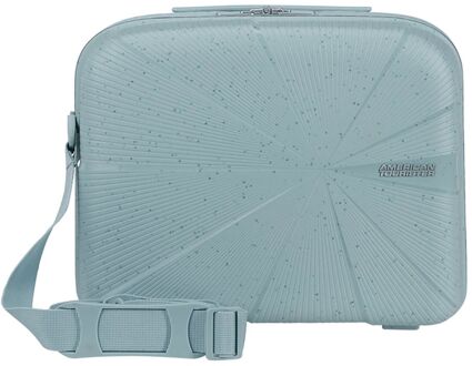 American Tourister Starvibe Beauty Case Ltd azzurro speckles hardcase koffer Blauw - H 29 x B 35 x D 18 cm