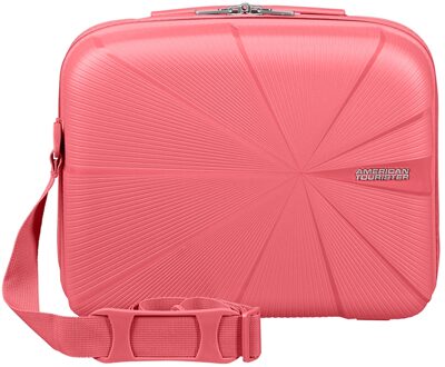 American Tourister Starvibe Beauty Case Sun Kissed Coral pink