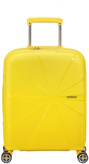 American Tourister Starvibe Spinner 55 EXP electric lemon Harde Koffer Groen - H 55 x B 40 x D 23