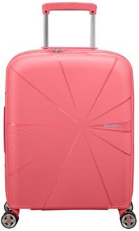 American Tourister Starvibe Spinner 55 EXP sun kissed coral Harde Koffer Roze - H 55 x B 40 x D 23