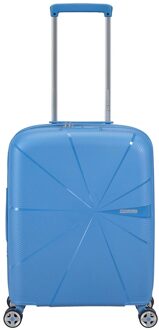 American Tourister Starvibe Spinner 55 EXP tranquil blue Harde Koffer Blauw - H 55 x B 40 x D 23