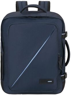 American Tourister Take2Cabin Casual Backpack M dark navy handbagage Blauw - H 45 x B 36 x D 20 cm