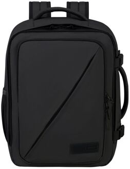 American Tourister Take2Cabin Casual Backpack Mainstream Puff black code weekendtas handbagage Zwart - H 40 x B 30 x D 20 cm