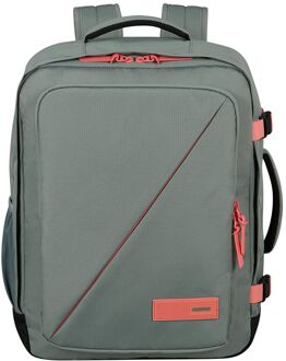 American Tourister TAKE2CABIN Casual Backpack Ms sage/coral handbagage Groen - H 40 x B 30 x D 20 cm
