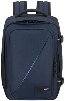 American Tourister Take2Cabin Casual Backpack S dark navy handbagage Blauw - H 40 x B 25 x D 20 cm