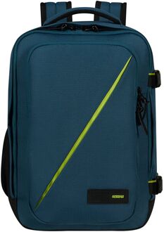 American Tourister TAKE2CABIN Casual Backpack S harbor blue handbagage Blauw - H 40 x B 25 x D 20 cm