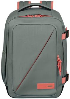 American Tourister TAKE2CABIN Casual Backpack S sage/coral handbagage Groen - H 40 x B 25 x D 20 cm