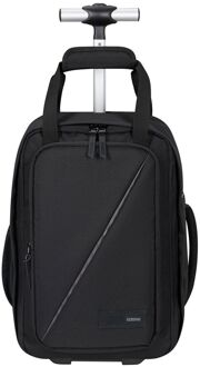 American Tourister TAKE2CABIN Wheeled Backpack S black weekendtas handbagage Zwart - H 40 x B 25 x D 20 cm