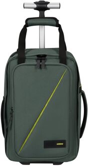 American Tourister TAKE2CABIN Wheeled Backpack S dark forest weekendtas handbagage Groen - H 40 x B 25 x D 20 cm