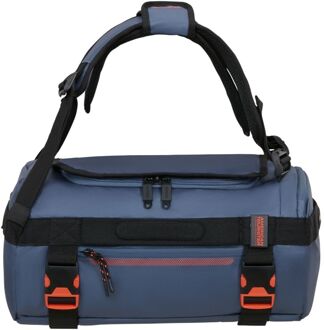 American Tourister Urban Track Duffle/Backpack S Coated navy/orange weekendtas handbagage Blauw - H 30 x B 40 x D 20 cm