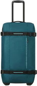 American Tourister Urban Track Duffle/Wheels M totally teal Groen - H 68 x B 40 x D 38.5 cm