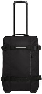 American Tourister Urban Track Duffle/Wheels S asphalt black Reistas Zwart - H 55 x B 35 x D 20