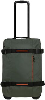 American Tourister Urban Track Duffle/Wheels S dark khaki handbagage Groen - H 55 x B 35 x D 20 cm
