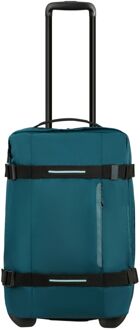 American Tourister Urban Track Duffle/Wheels S totally teal handbagage Groen - H 55 x B 35 x D 20 cm