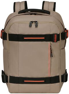 American Tourister Urban Track Laptop Backpack 15,6" coated Beige/Orange - H 45 x B 34 x D 33 cm