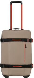 American Tourister Urban Track Wheeled Duffle S Coated beige/orangereistas met wielen - H 55 x B 35 x D 20 cm