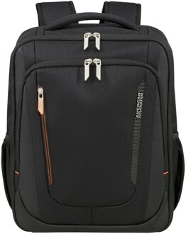 American Tourister Wanderlite Cabin Backpack - 26.5 liter - 40x30x20 cm - 15.6" laptopvak - shadow black weekendtas handbagage Zwart - H 40 x B 30 x D 20 cm