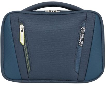 American Tourister Wanderlite Wash Bag - Uitbreidbaar 5/8 liter - 20x26x15/18 cm - dark navy toilettas Blauw - H 20 x B 26 x D 15 cm