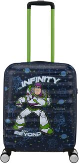 American Tourister Wavebreaker Disney Handbagage Spinner 55 cm - 36 liter - 55x40x20 cm - buzz lightyear hardcase koffer Multicolor - H 55 x B 40 x D 20 cm