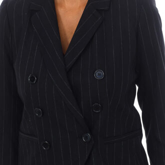 Amerikaanse Banker Blazer Zwart - EU 38