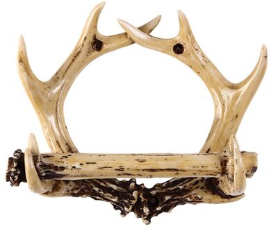 Amerikaanse Land Hars Gewei Toiletrolhouder Woninginrichting Decoratie Hanger Hars Gewei Ornamenten