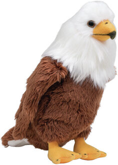 Amerikaanse zeearend - bruin - 20 cm - pluche dieren knuffels - Roofvogels