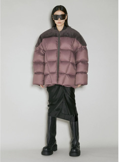 Amethyst Donsjas Rick Owens , Purple , Dames - 2XS