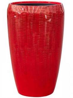 Amfi pot 43x43x68 cm Red bloempot binnen Rood
