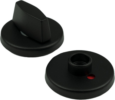 Ami Klik Rozet Rond Wc 8 Mm Zwart - 739375