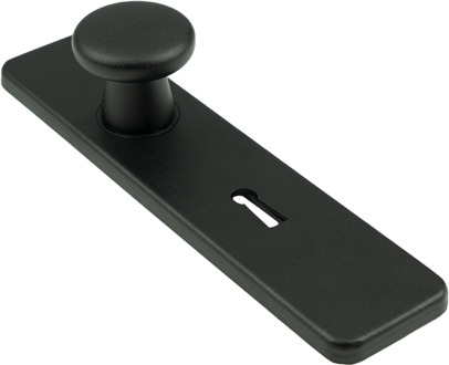 Ami Knop 160/40 Vast Kortschild 185/44 Klik Sl 56 Zwart 9005 Str - 739272