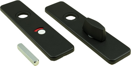 Ami Kortschild Wc 185/44 8*63 Klik Zwart 9005 Str Wc Knop Ami Groot - 739266