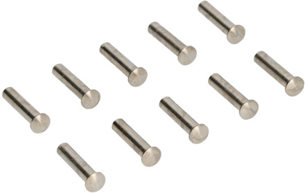 Ami Patenthuls Messing Vernikkeld M4X22,5 Zonder Zaagsnede Verpakt Per 10 - 900223