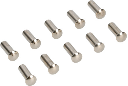 Ami Patenthuls Messing Vernikkeld M5X21 Zonder Zaagsnede Verpakt Per 10 - 900239