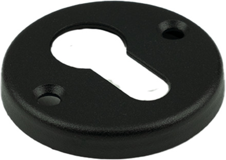 Ami Rond Rozet 3 RH Profielcilinder Zwart - 739303