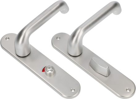 Ami schild ovaal vrij en bezet 8x63 met kruk geveerd F1