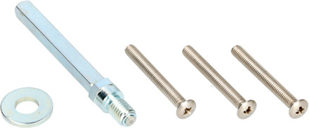 Ami Set Veiligheidsbeslag Voordeur Deurdikte 38/42 Ami Gel.Stift 8*100 Varoring + 3 Schr.M6*52 - 900189