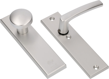 Ami Veiligheidsbeslag 193*50 Kn 169/50 Buiten en Binnen Blind, Deurkruk 332 F1 Deurdikte 38/42 - 822501