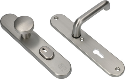 Ami Veiligheidsbeslag 250/15 Kn.169/50 Kt72 Deurkruk 356 Profielcilinder 72 Irox Archi-Design Deurdikte 38/42 - 623126