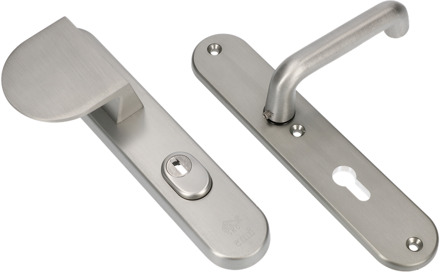 Ami Veiligheidsbeslag 250/50/1 Kt55 Deurdikte 90/83 Li + Deurkruk 356 Irox Archi-Design Deurdikte 38/42 - 623165