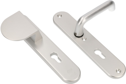 Ami Veiligheidsbeslag 250/50/1 Profielcilinder 72 D90/83 Li F1 + Profielcilinder 72 +Kruk 356 M6 Deurdikte 38/42Mm - 653460