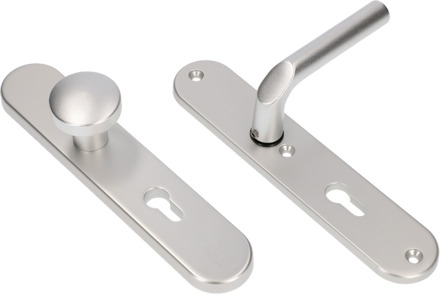 Ami Veiligheidsbeslag 250/50/1 Profielcilinder 72 Kn169/50 F1 +Profielcilinder 72 Kruk 369 M6 Deurdikte 38/42Mm - 654021