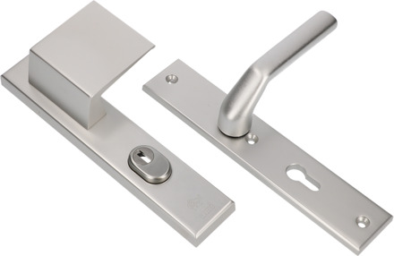 Ami Veiligheidsbeslag 251/50/15 Kt 72 Deurdikte 90/80 Re, Deurkruk 379 Rotaveer Profielcilinder 72 F1 Deurdikte 53/57 Mm - 891622