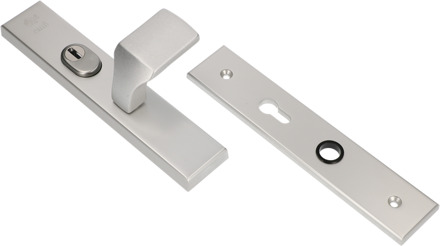 Ami Veiligheidsbeslag 251/50/15 Kt72Omk Knop 144 ,Zonder Deurkruk Profielcilinder 72 Omkeer F1 Deurdikte 38/42 Mm - 891350