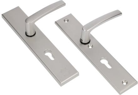 Ami Veiligheidsbeslag 251/50 Buiten en Binnen Profielcilinder 72 Deurkruk 332 F2 Deurdikte 38/42 Mm - 800145