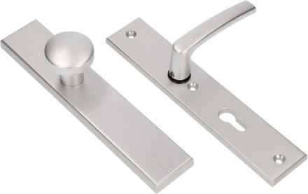 Ami Veiligheidsbeslag 251/50 Kn.169/50 Buiten Blind Binnen Profielcilinder 72 Deurkruk 332 F1 Deurdikte 38/42 - 804004