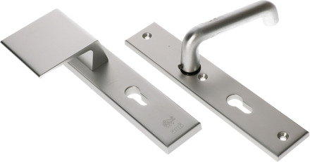Ami Veiligheidsbeslag 251/50 Profielcilinder 72 Deurdikte 90/80 Li F1 +Profielcilinder 72 Deurkruk 356 Deurdikte 53/57 Mm - 803469