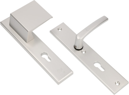Ami Veiligheidsbeslag 251/50 Profielcilinder 72 Deurdikte 90/80 Re F1 +Blind Deurkruk 332 Deurdikte 38/42 Mm - 803407